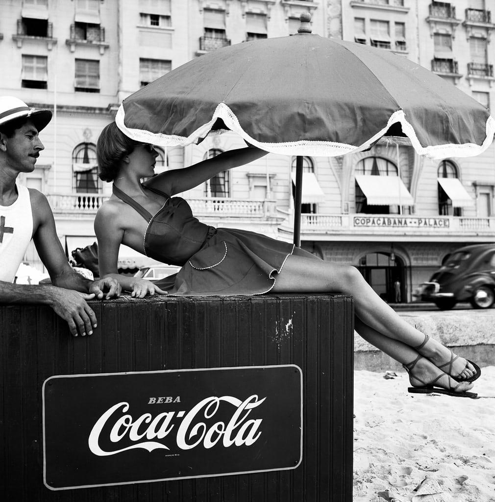 Шелаг Уилсон, пляж Копакабана, Рио-де-Жанейро, 1951